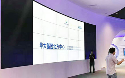 展廳大屏幕解決方案，展廳大屏幕效果圖