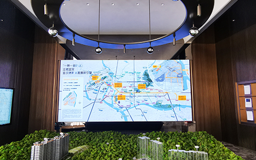 展廳大屏幕哪種好？展廳拚接屏效果圖